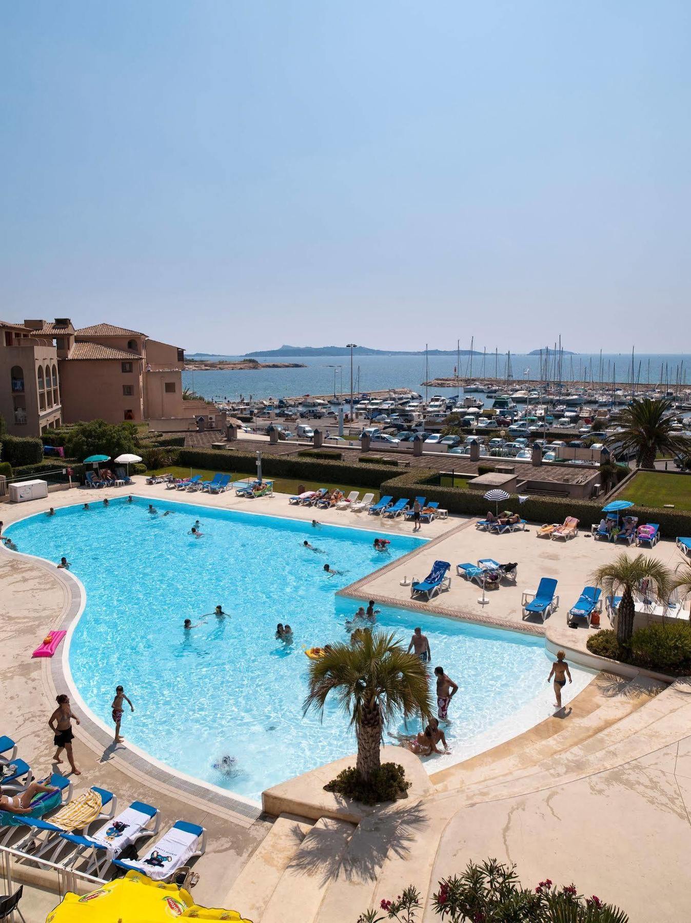 Les Rivages - Appartement Vue Mer Imprenable-Piscine Six-Fours-les-Plages Dış mekan fotoğraf